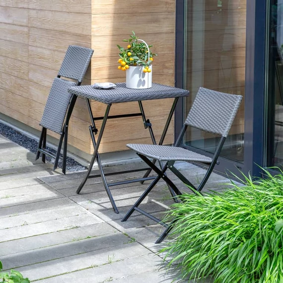 Patio Boston kerti bútor garnitúra szürke