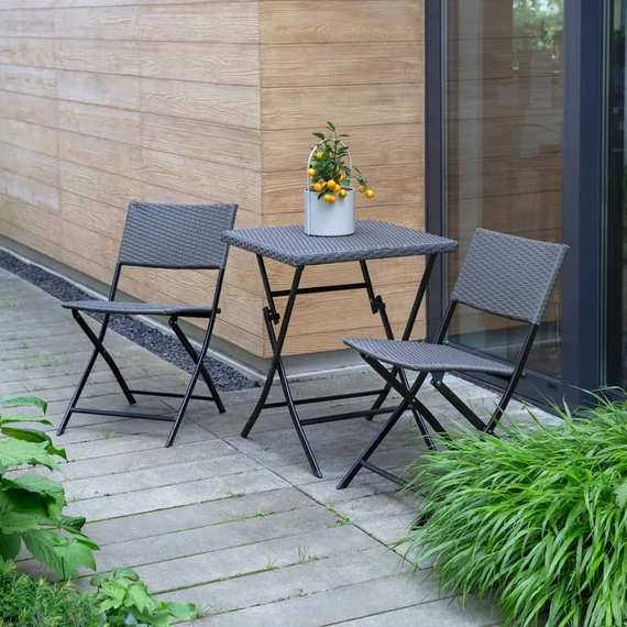 Patio Boston kerti bútor garnitúra szürke