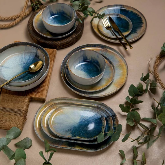 Ambition Madera kínáló tál 20x13 cm