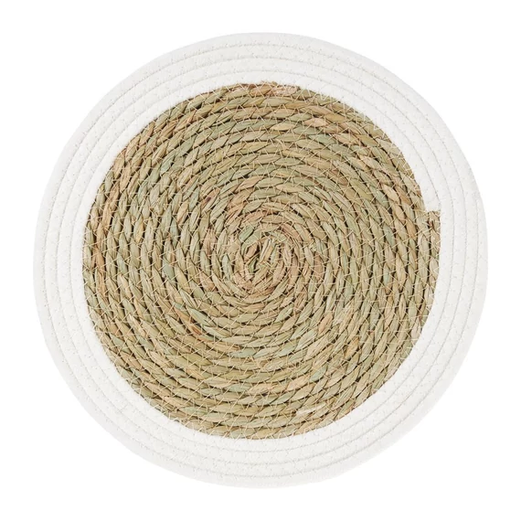 Ambition Boho Natural asztali alátét 35 cm fehér