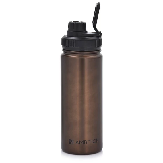 Ambition Gym kulacs 550 ml barna