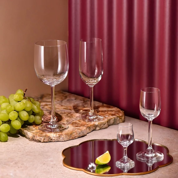 Krosno Gema pezsgős pohárkészlet 210 ml 6 darabos