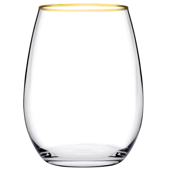 Pasabahce Amber vizes pohár szett 350 ml 6 darabos arany