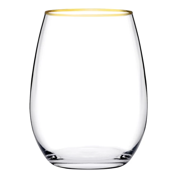 Pasabahce Amber vizes pohár szett 570 ml 6 darabos arany