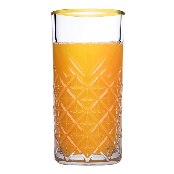 Pasabahce Timeless pohár szett 295 ml 4 darabos arany