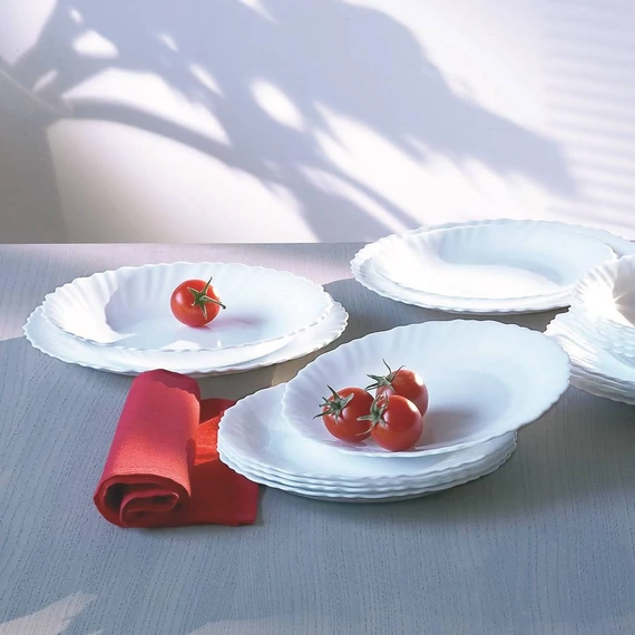 Luminarc Feston Plus étkészlet 18 részes fehér