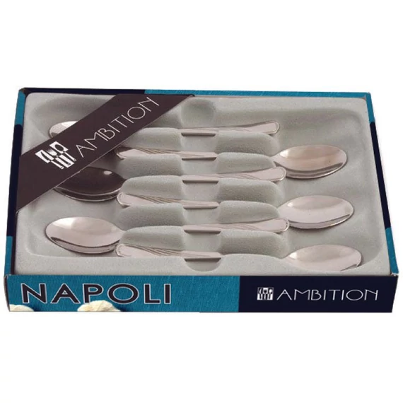 Ambition Napoli kávéskanál 6 darab 12 cm
