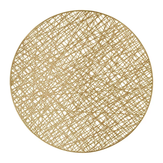 Ambition Glamour kerek asztali alátét 38 cm arany