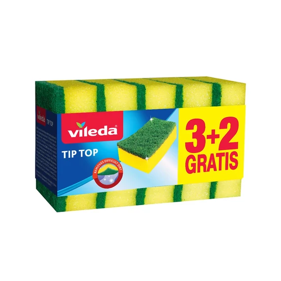 Vileda Style Tip Top mosogatószivacs 3+2 ajándék