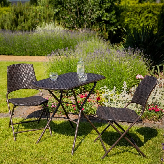 Patio Kerti bútor szett 3 részes, wenge