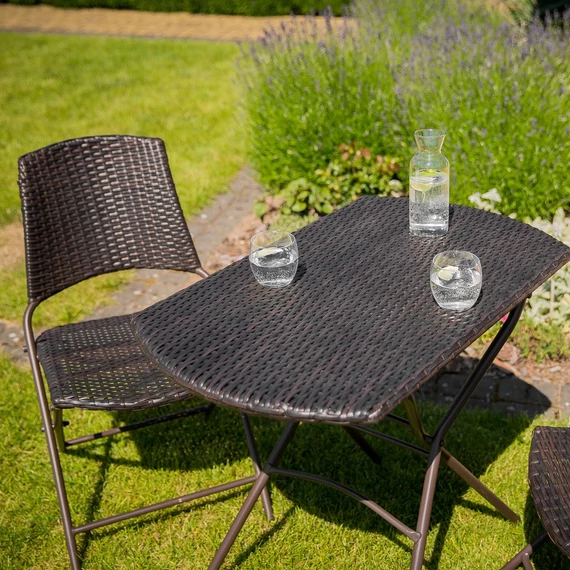 Patio Kerti bútor szett 3 részes, wenge