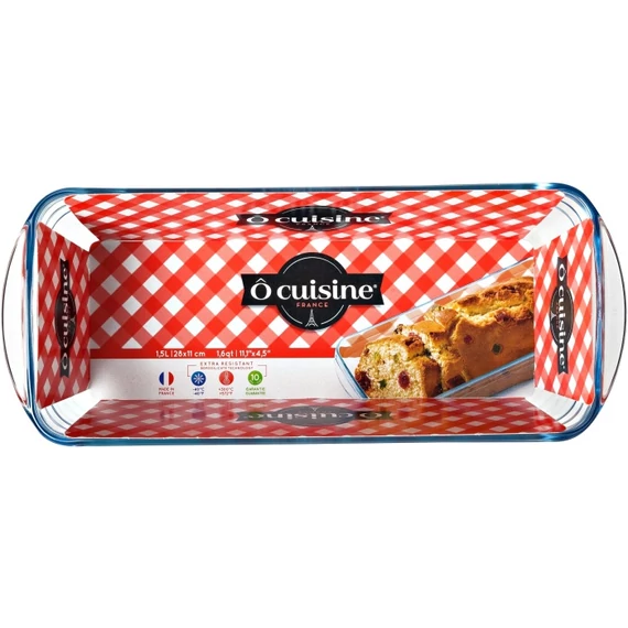 Ôcuisine hőálló püspökkenyér forma 28x12x7 cm