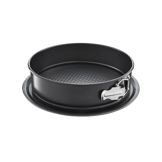 Ambition Lukrecja csatos tortaforma 24 cm fekete (széles aljjal)