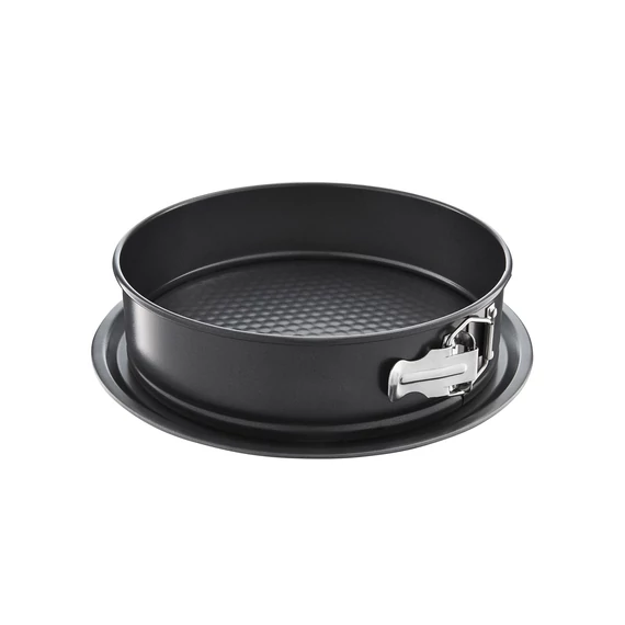 Ambition Lukrecja csatos tortaforma 28 cm fekete (széles aljjal)