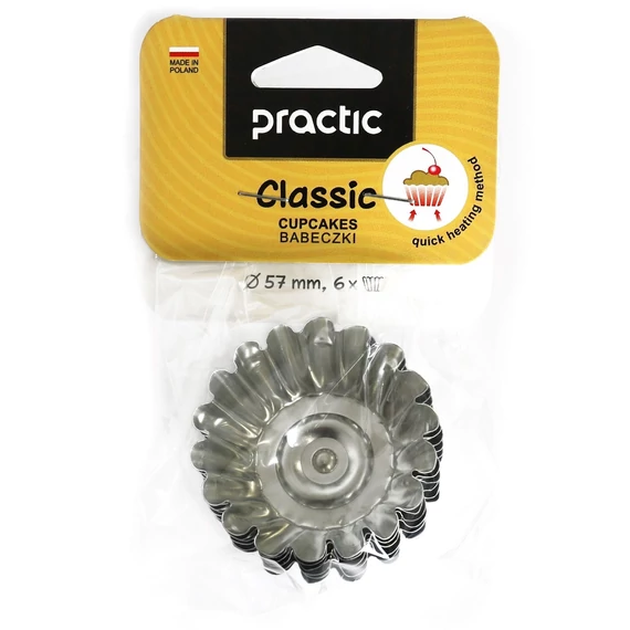 Practic Classic süteményforma készlet 6 darab 57 mm