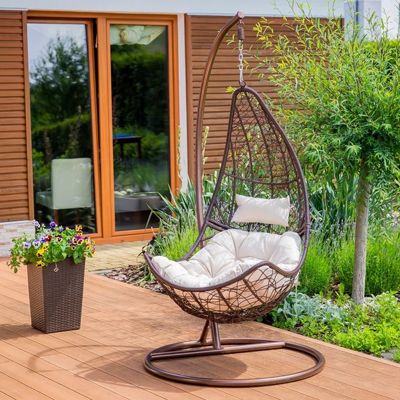 Patio Alfred függő hinta fotel wenge