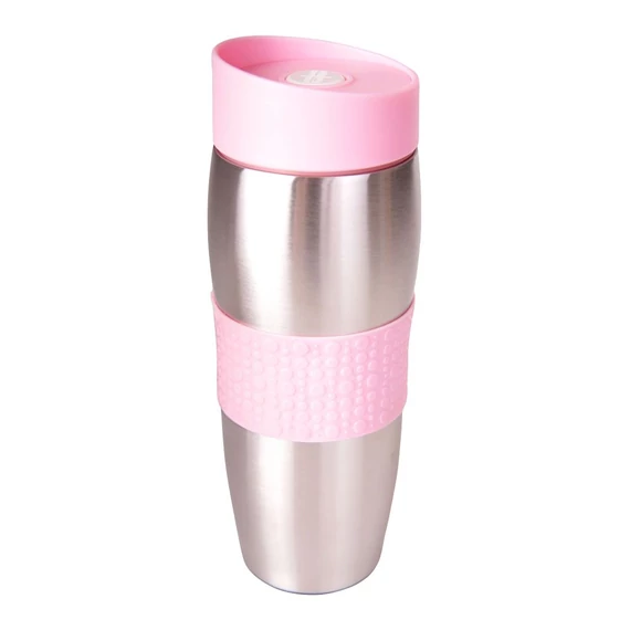 Ambition Garden termoszbögre 400 ml rózsaszín