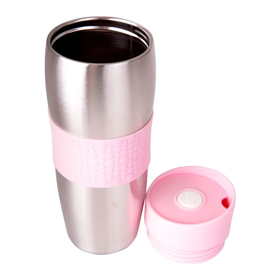 Ambition Garden termoszbögre 400 ml rózsaszín