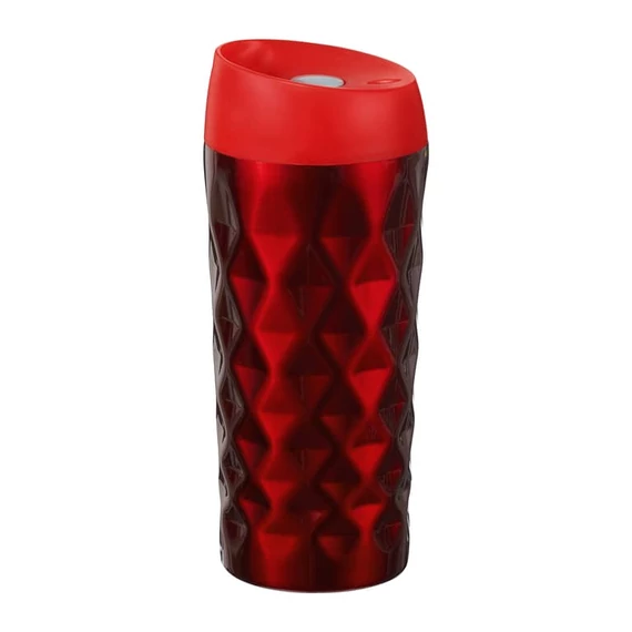 Ambition Jasper termoszbögre 400 ml piros