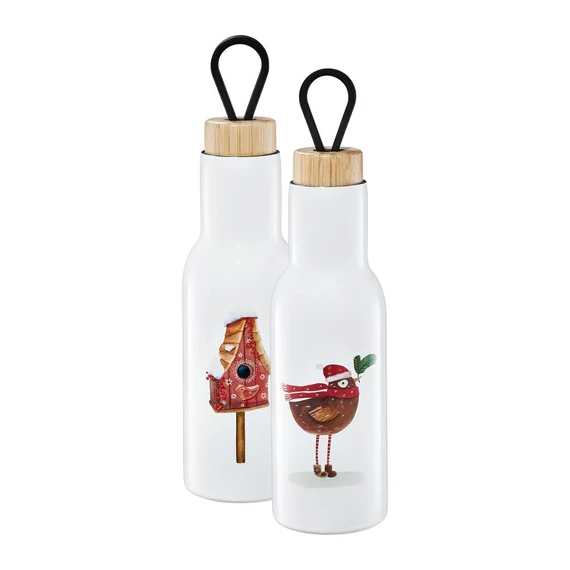 Ambition Forest termo palack 400 ml madár