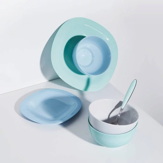 Luminarc Carine lapos tányér 27 cm türkiz