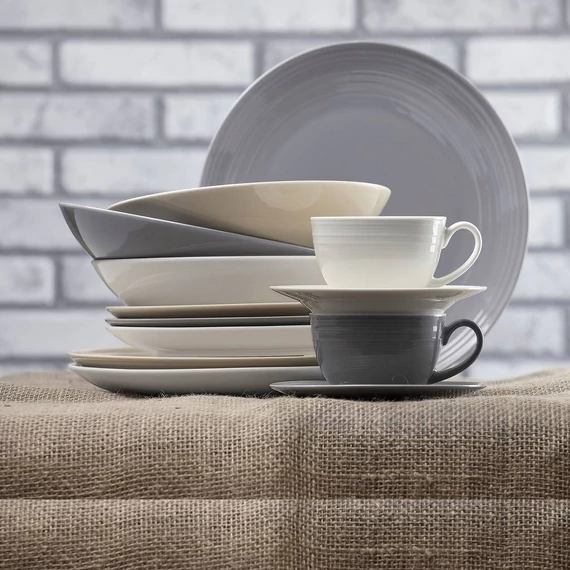 Ambition Linea csészealj 15.5 cm szürke