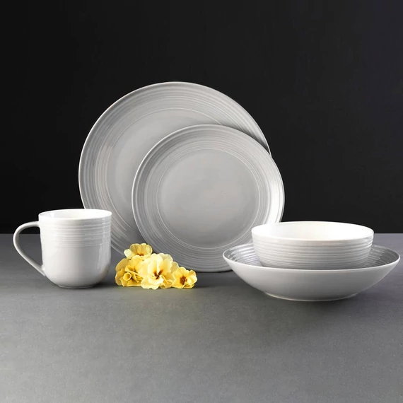 Ambition Linea salátás tálka 15 cm szürke