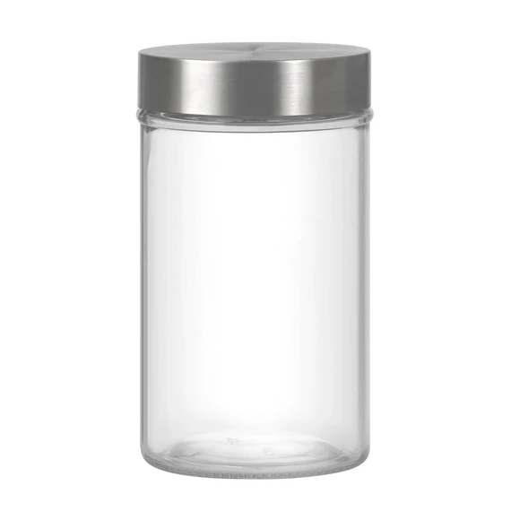 Domotti Milos kerek tároló üveg 1000 ml