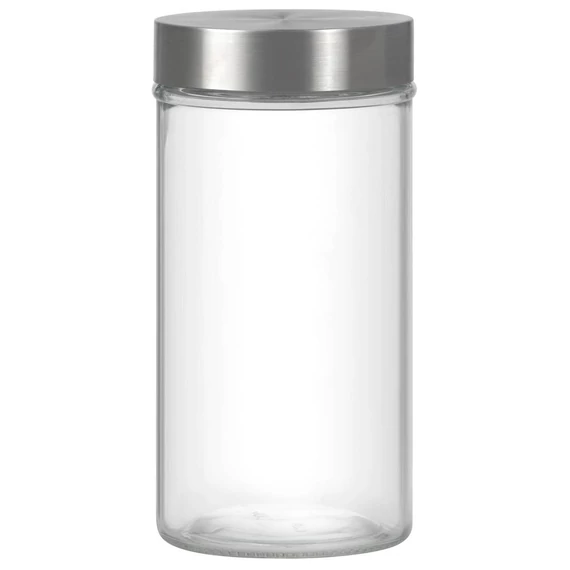 Domotti Milos kerek tároló üveg 1300 ml