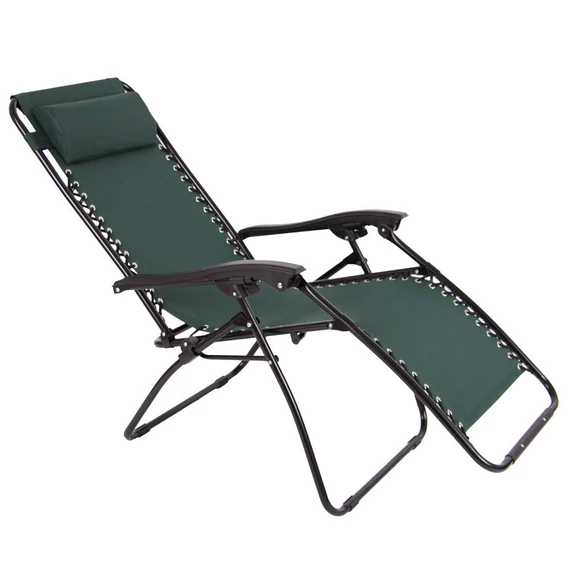 Relax kempingszék sötétzöld