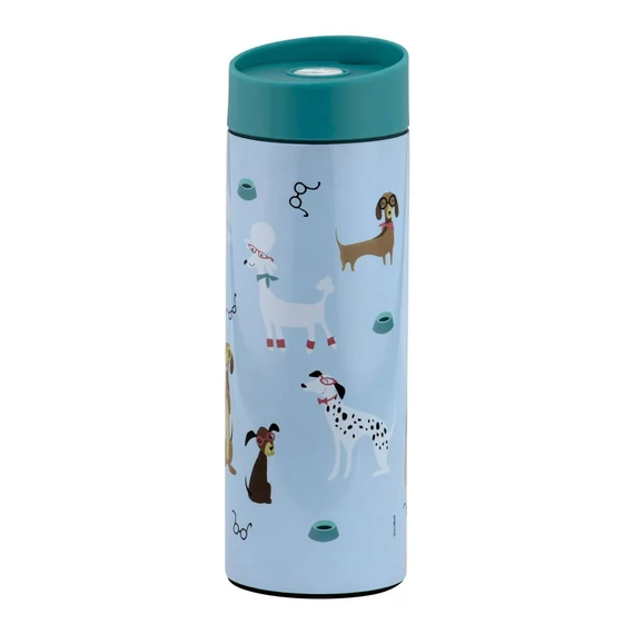 Ambition Pets termoszbögre 400 ml kutya kék