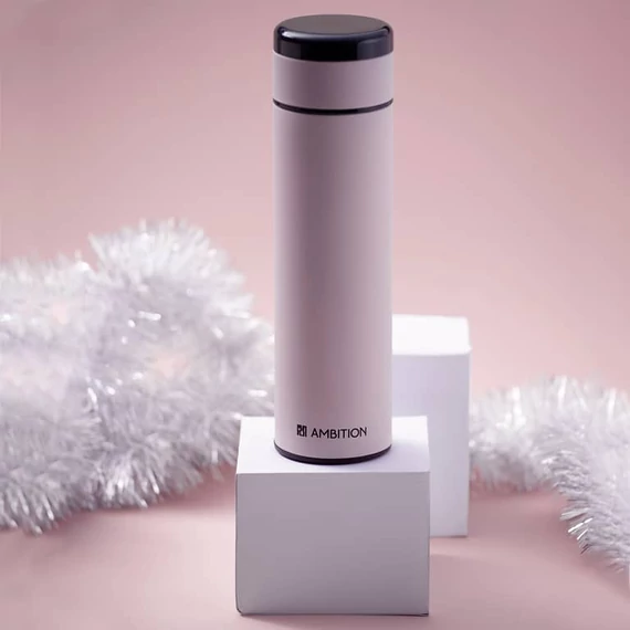 Ambition Indi termikus palack 420 ml rózsaszín