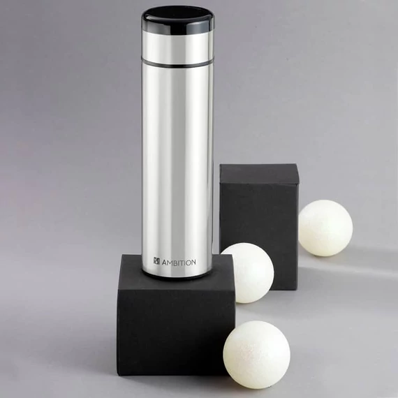 Ambition Indi termikus palack 420 ml ezüst