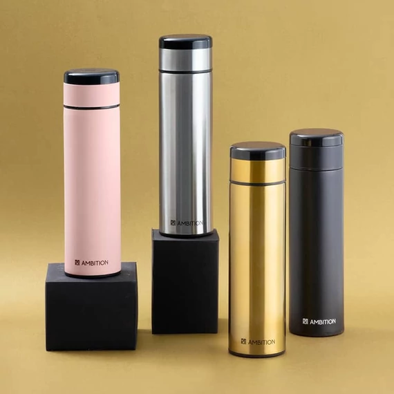 Ambition Indi termikus palack 420 ml arany