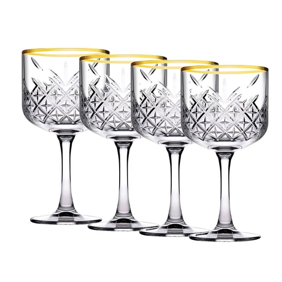 Pasabahce Timeless borospohár szett 500 ml 4 darabos arany