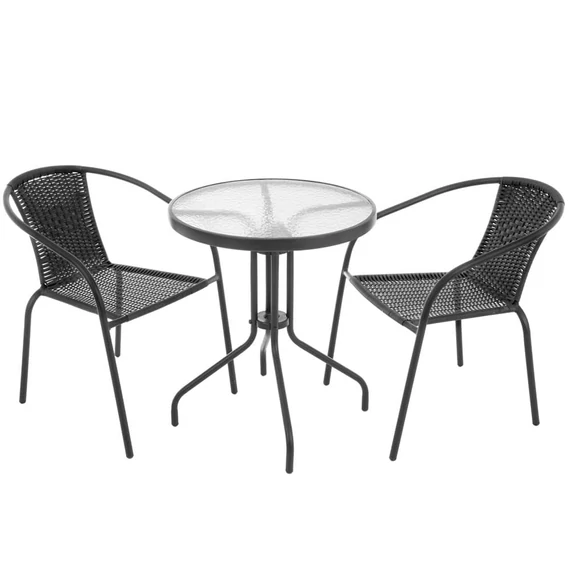 Patio Bistro Plus kerti szék fekete