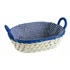Domotti Palma ovális kosár béléssel 25x18x7 cm vegyes színekben