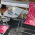 Patio összecsukható kempingasztal 53x70 cm antracit