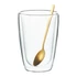 Ambition Lusso termo pohár kanállal 400 ml 2 darab