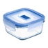 Luminarc Pure Box Active tároló műanyag tetővel 380 ml 10x10 cm