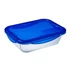 Pyrex Cook&Go sütőtál műanyag tetővel 20.6x15.5 cm 0.8 l