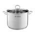 Ambition Acero magas lábas üveg fedővel 22 cm/6.8 l