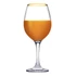 Pasabahce Amber borospohár szett 295 ml 6 darabos arany